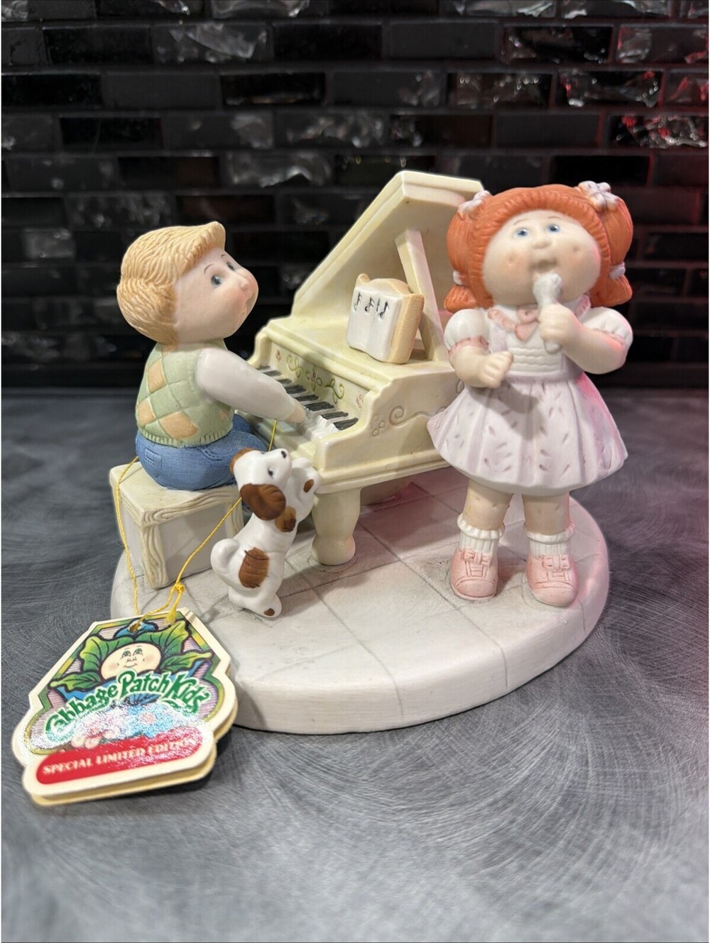 1985 Cabbage Patch Kids Limited Edition The Entertainers Porcelain Figurine